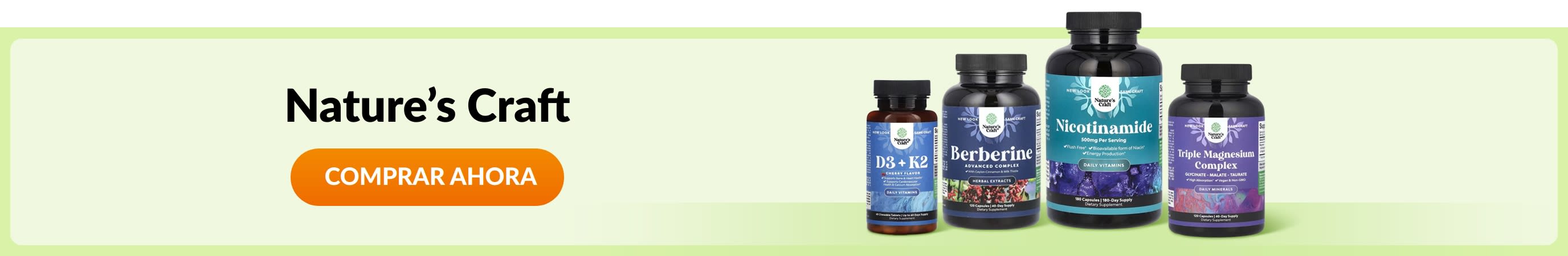 Comprar productos de la marca Nature's Craft.