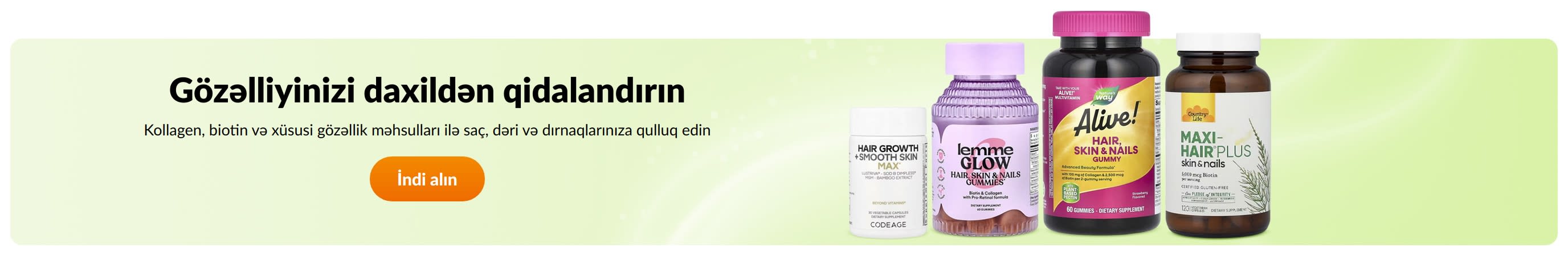 Gözəlliyinizi daxildən qidalandırın