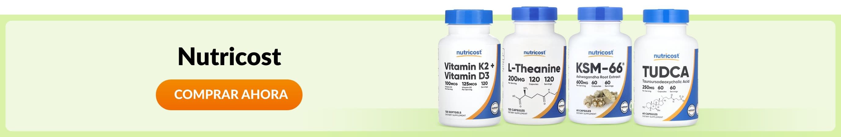 Shop products from brand Nutricost.