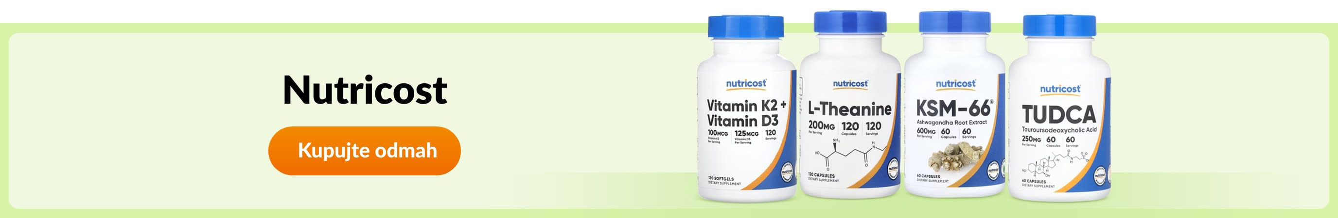 Shop products from brand Nutricost.