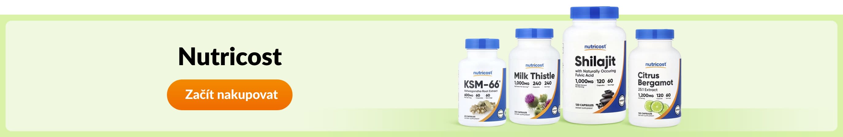 Nakupujte produkty značky Nutricost.