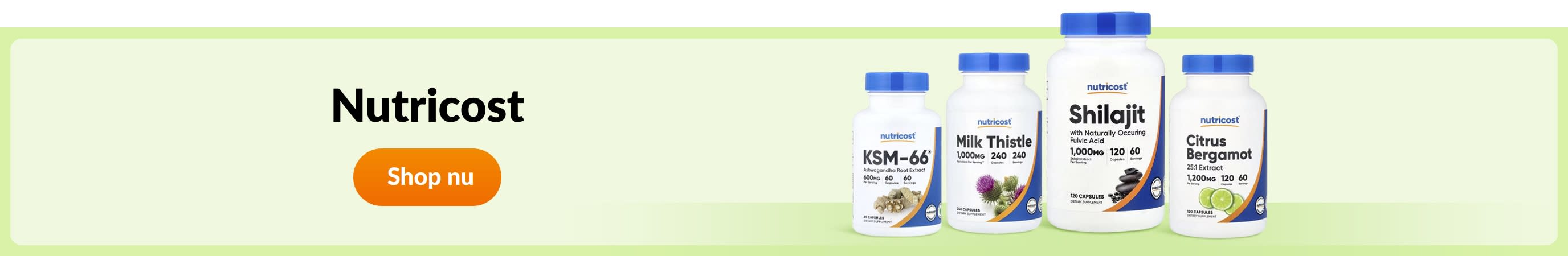 Bestel producten van het merk Nutricost.
