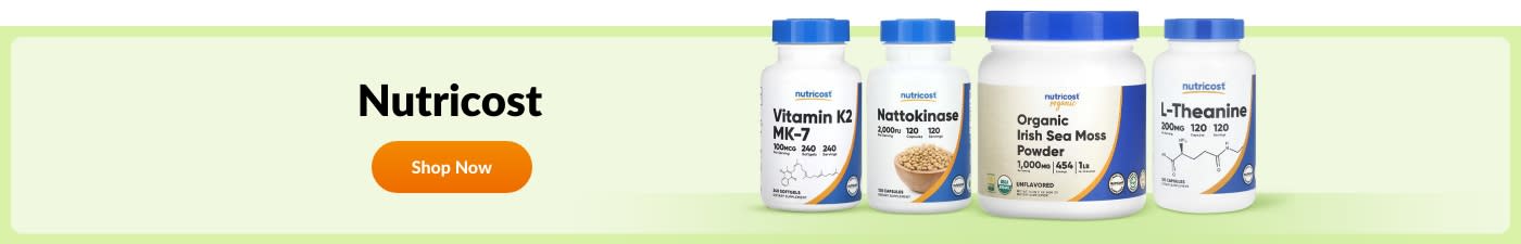 Shop products from the brand Nutricost.