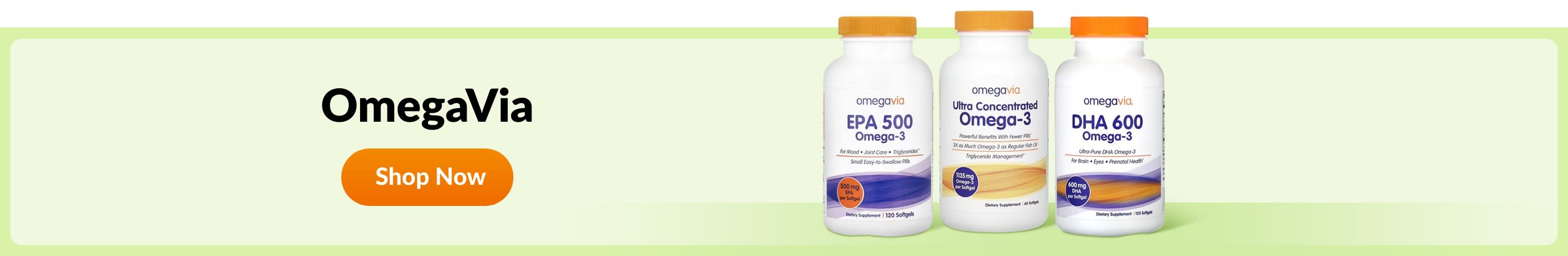 Shop products from brand OmegaVia.