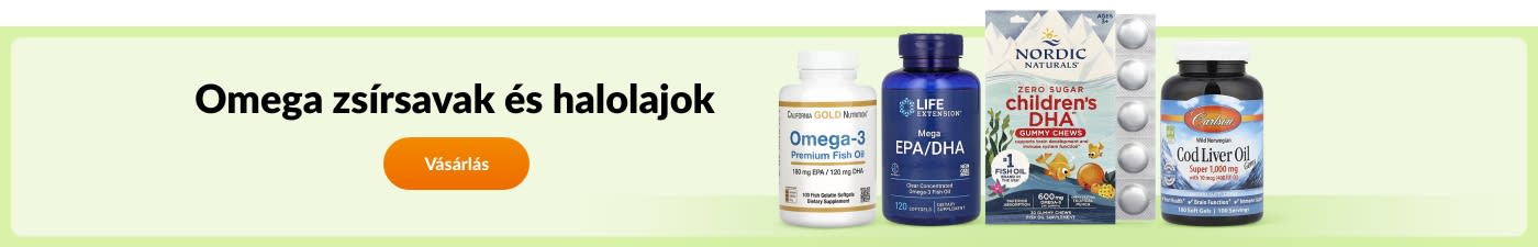 Omega zsírsavak és halolajok