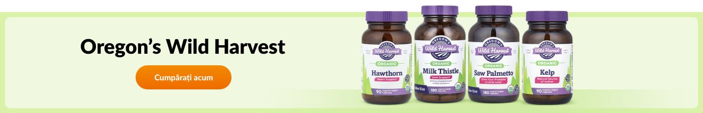 Comandați produse marca Oregon’s Wild Harvest.