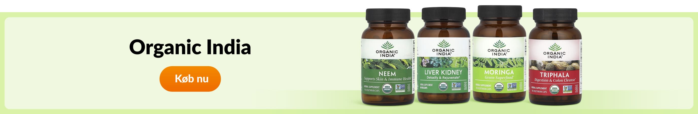Shop produkter fra mærket Organic India