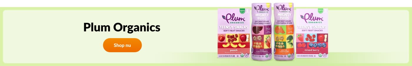 Ontdek producten van het merk Plum Organics.