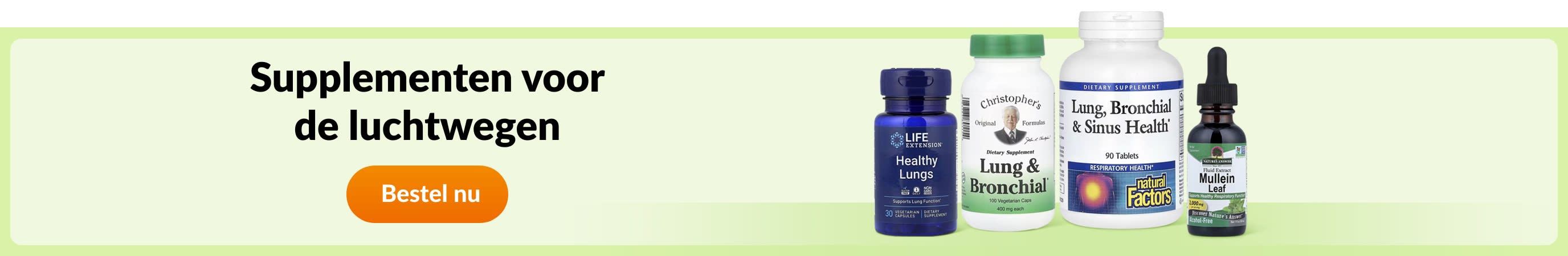 Supplementen voor de luchtwegen