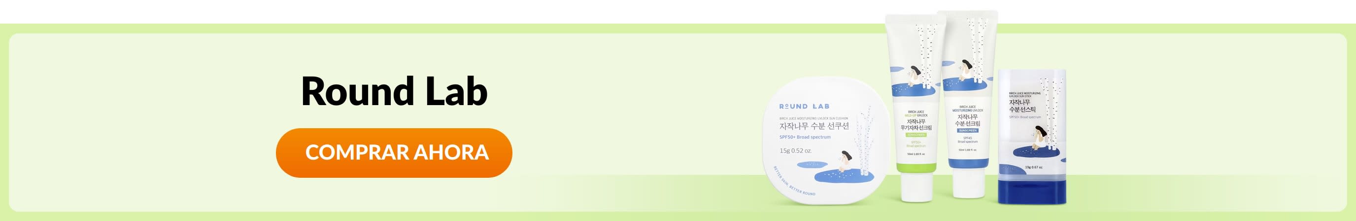 Comprar productos de la marca Round Lab.