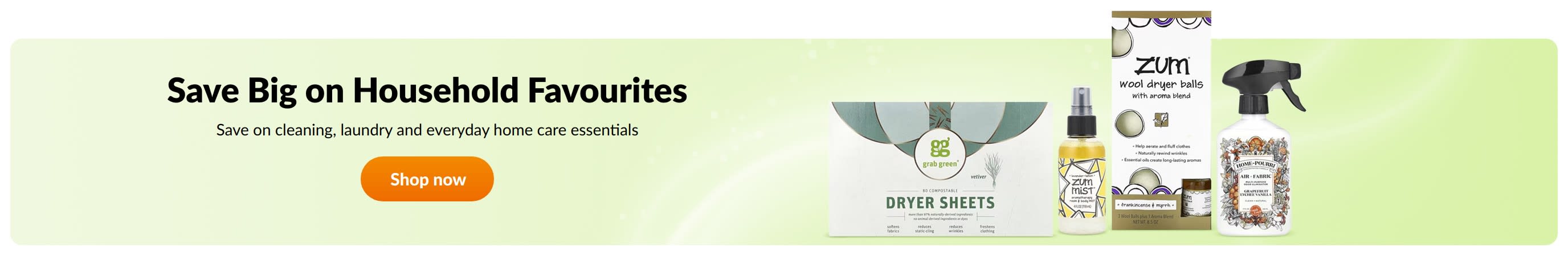 Save Big on Household Favourites
