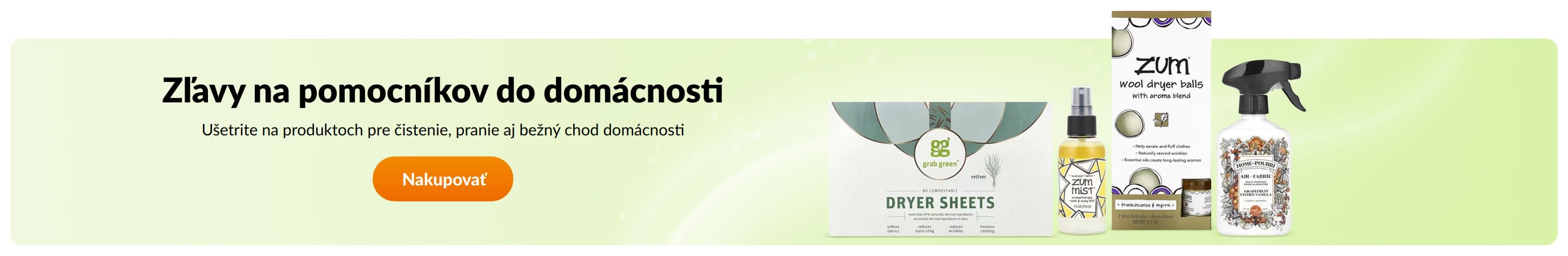 Zľavy na pomocníkov do domácnosti