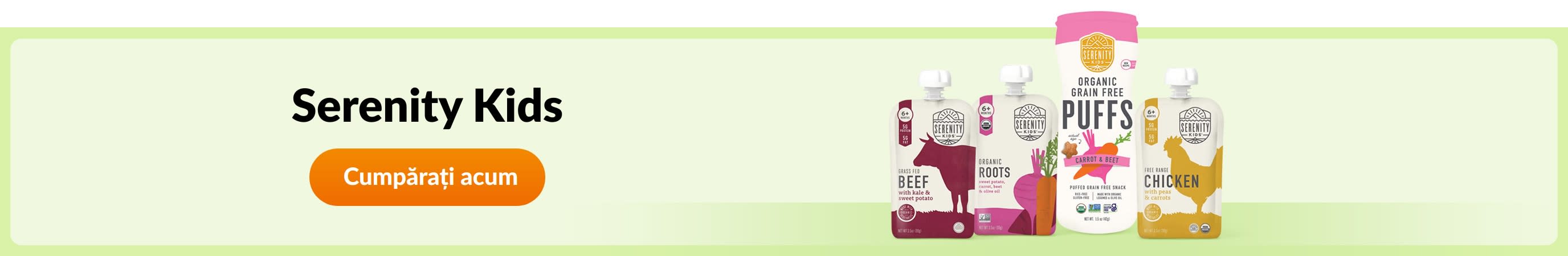 Comandați produse de la brandul Serenity Kids.