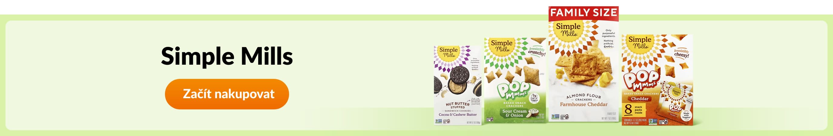 Nakupujte produkty značky Simple Mills.