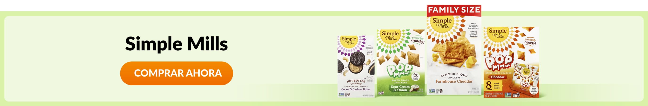 Comprar productos de la marca Simple Mills.