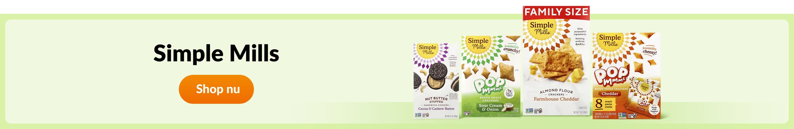 Bestel producten van het merk Simple Mills.