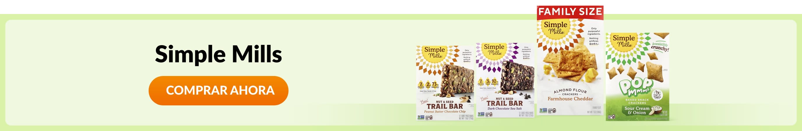 Comprar productos de la marca Simple Mills.