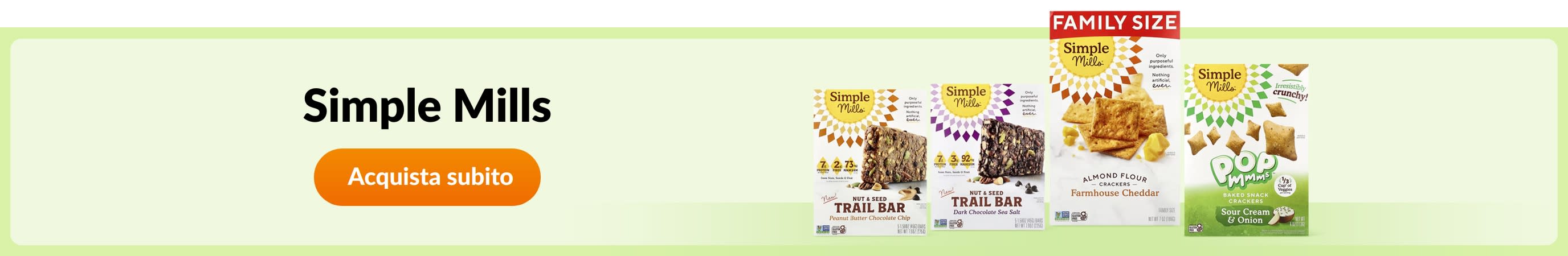 Acquista prodotti del marchio Simple Mills.