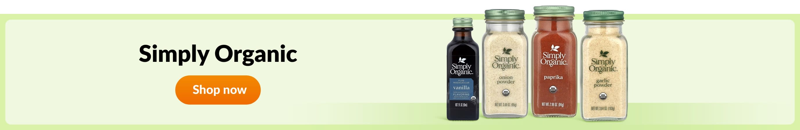Shop products from brand Simply Organic.