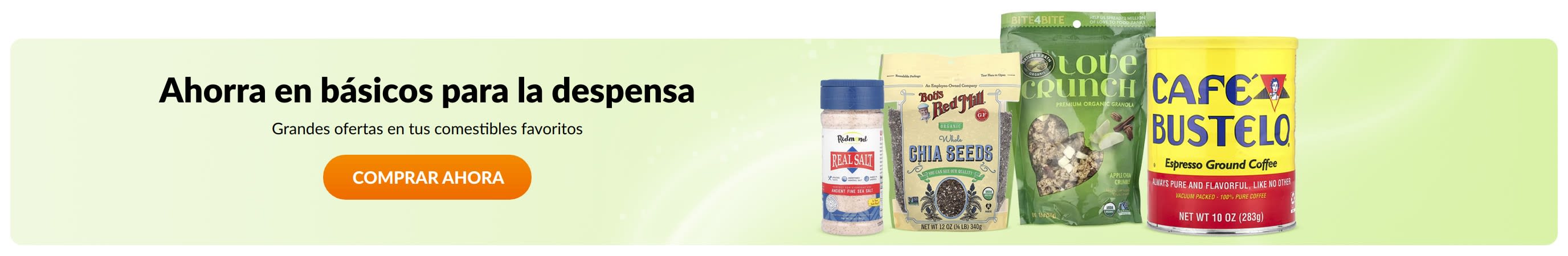 Ahorra en básicos para la despensa