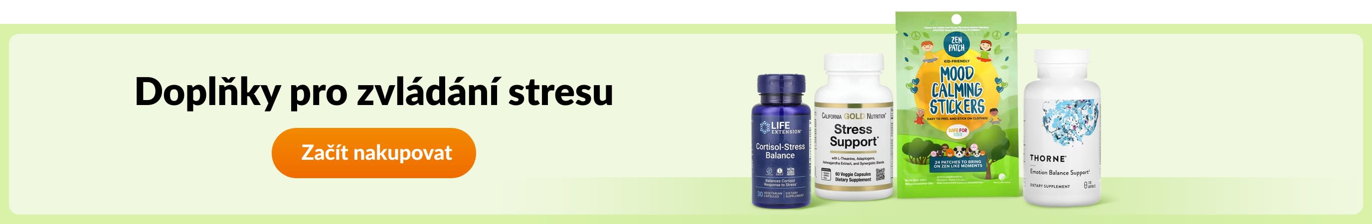 Doplňky pro zvládání stresu