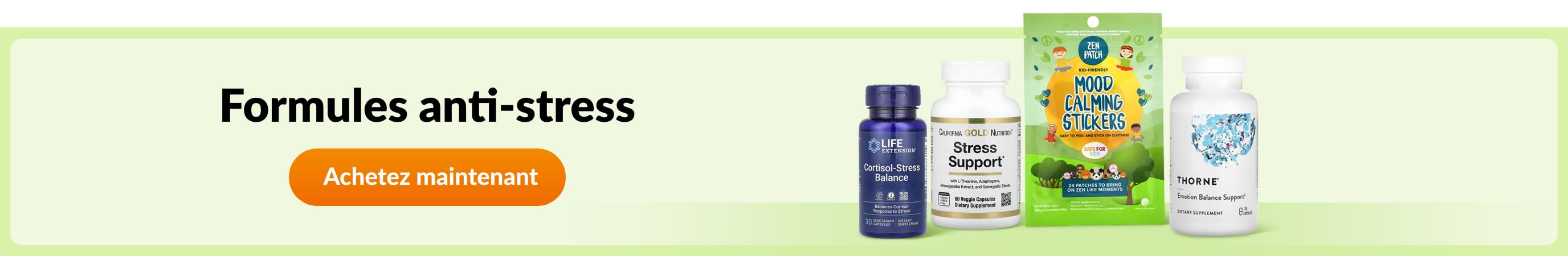 Formules anti-stress