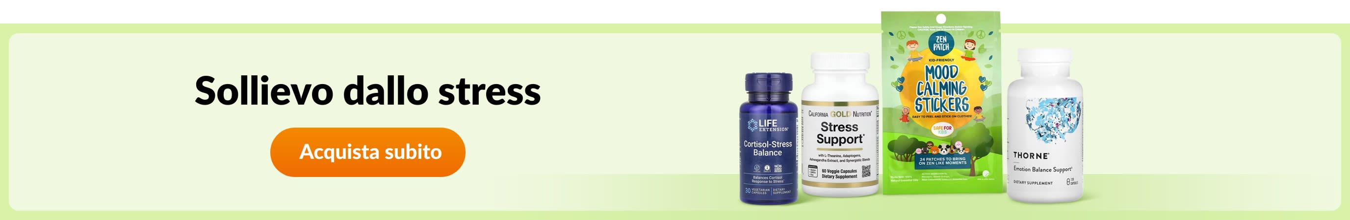 Sollievo dallo stress