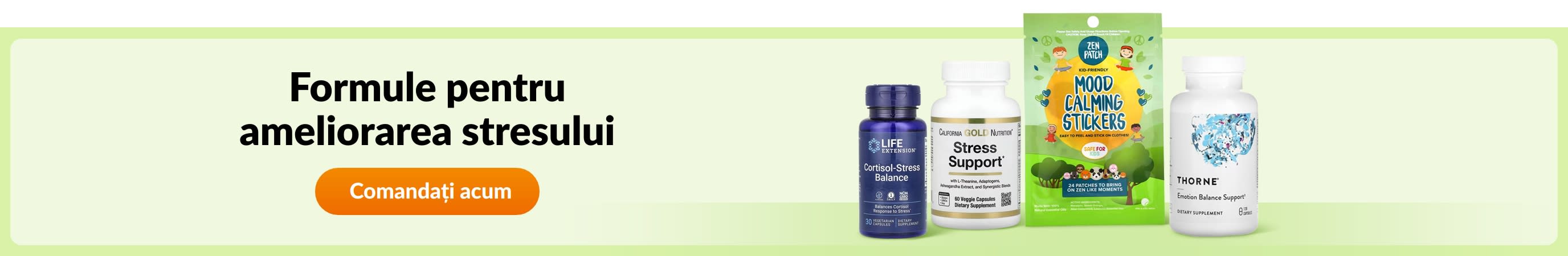 Formule pentru ameliorarea stresului