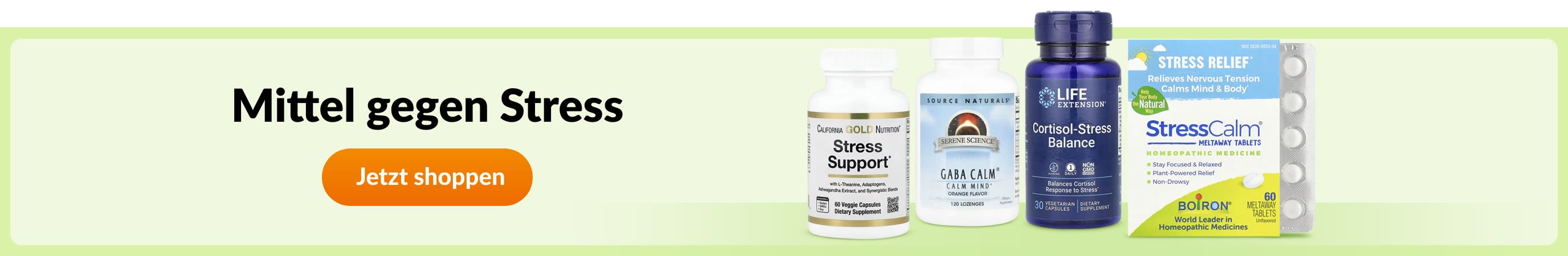 Mittel gegen Stress