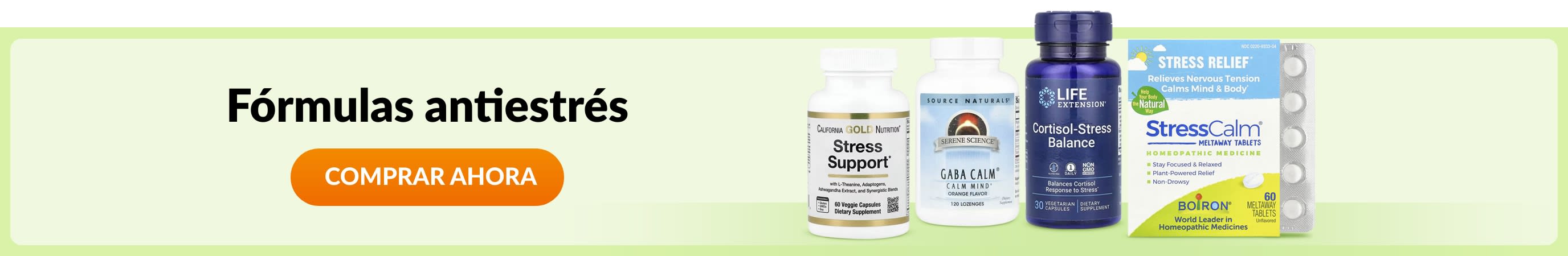 Fórmulas antiestrés
