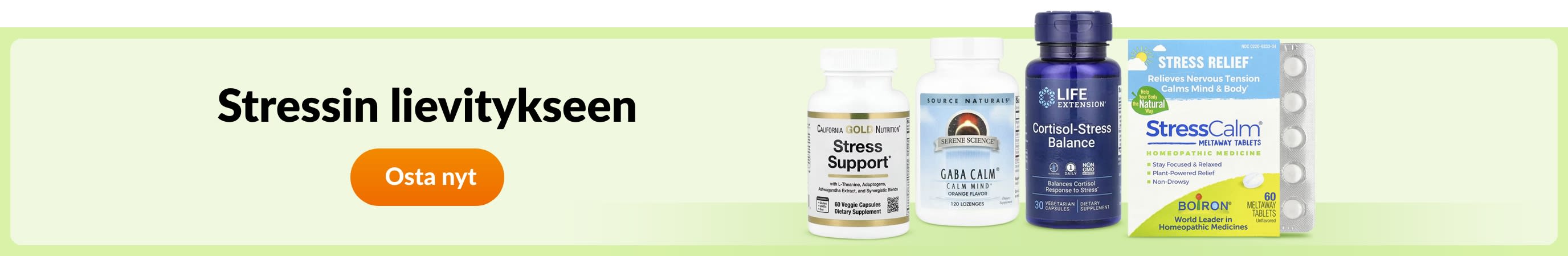 Stressin lievitykseen