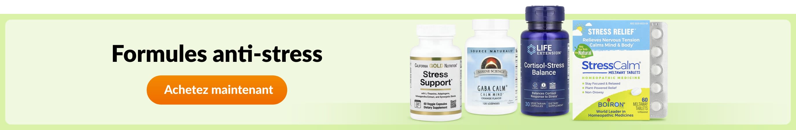 Formules anti-stress