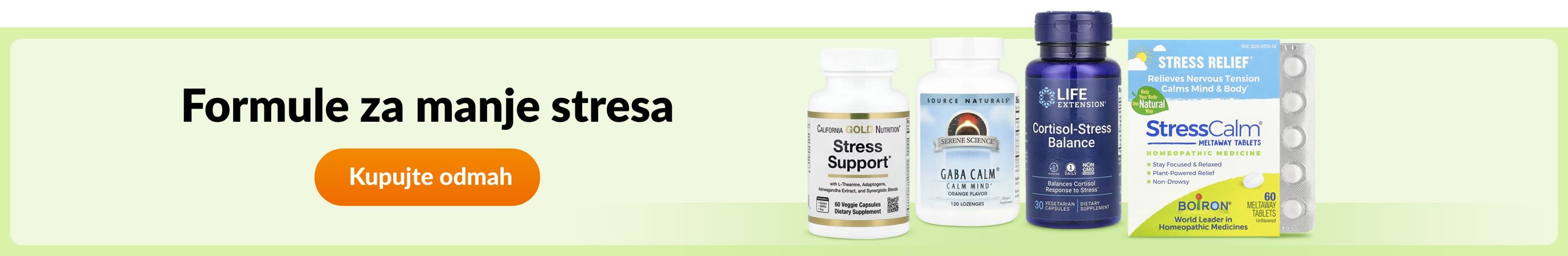 Formule za manje stresa