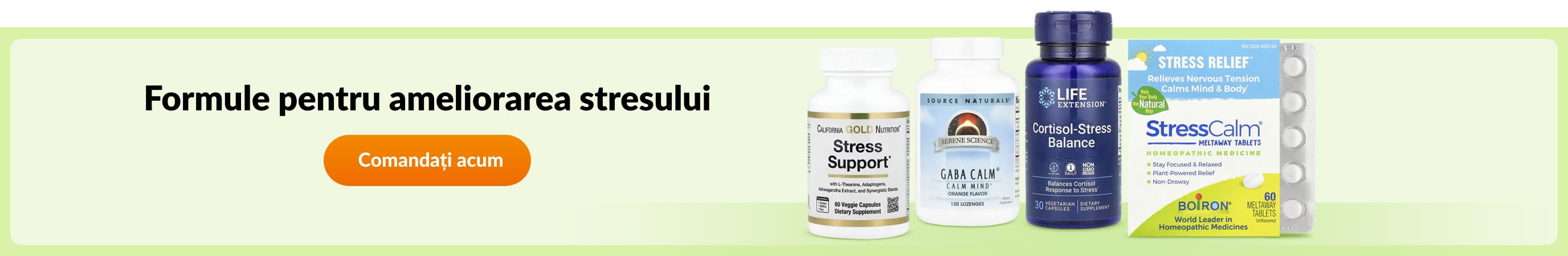 Formule pentru ameliorarea stresului