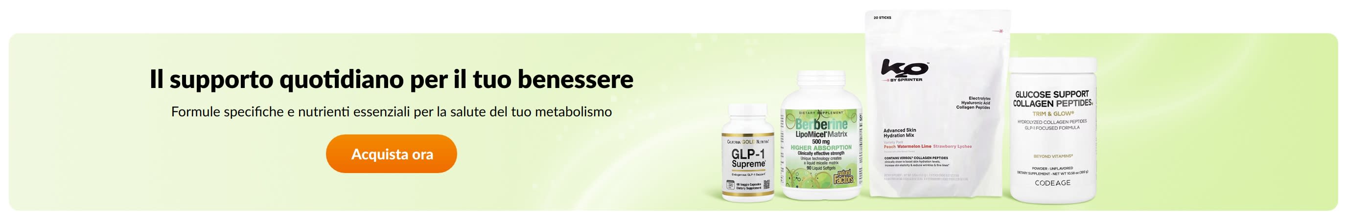 Il supporto quotidiano per il tuo benessere