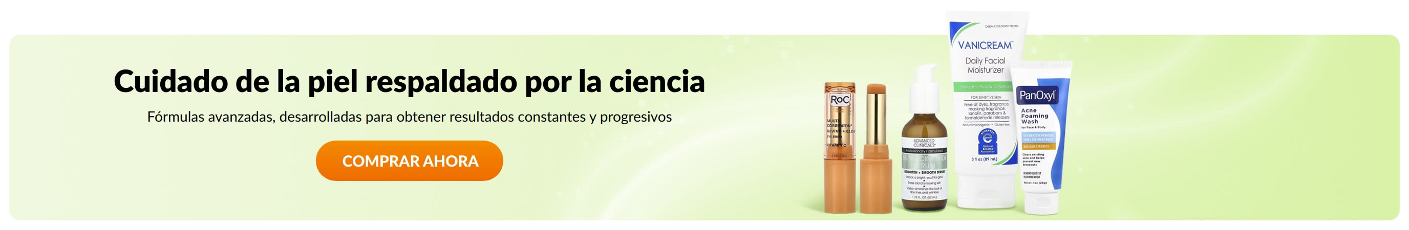 Cuidado de la piel respaldado por la ciencia