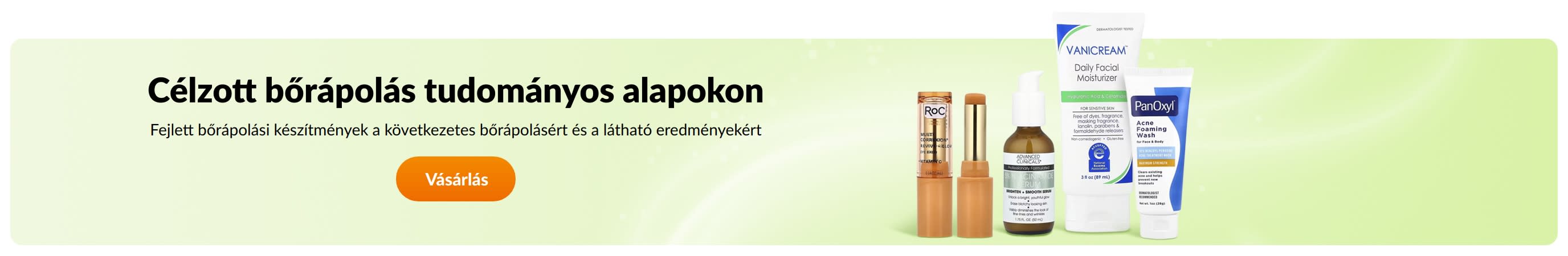 Célzott bőrápolás tudományos alapokon