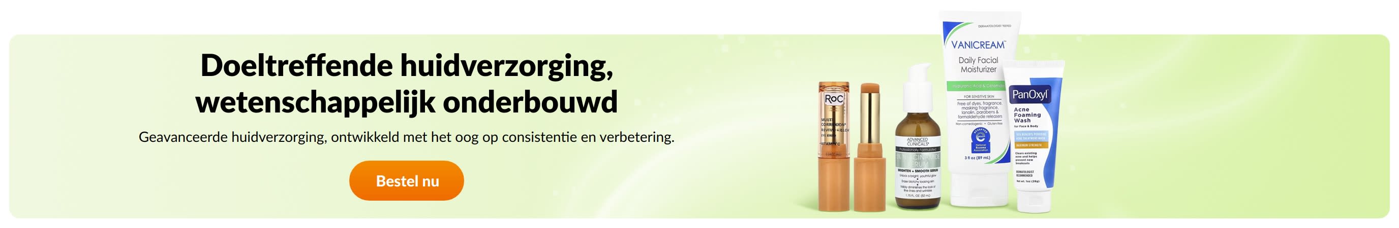 Doeltreffende huidverzorging, wetenschappelijk onderbouwd