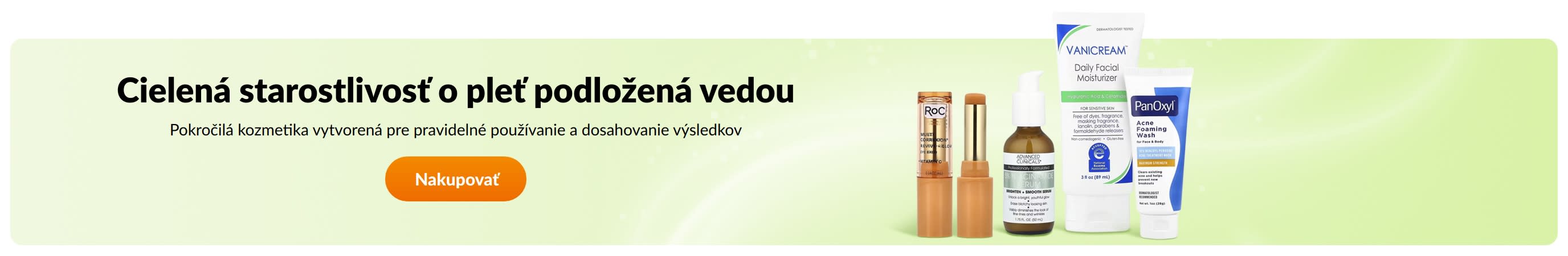 Cielená starostlivosť o pleť podložená vedou