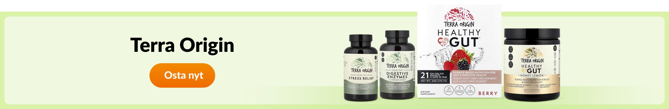 Osta Terra Origin-tuotemerkin tuotteita.