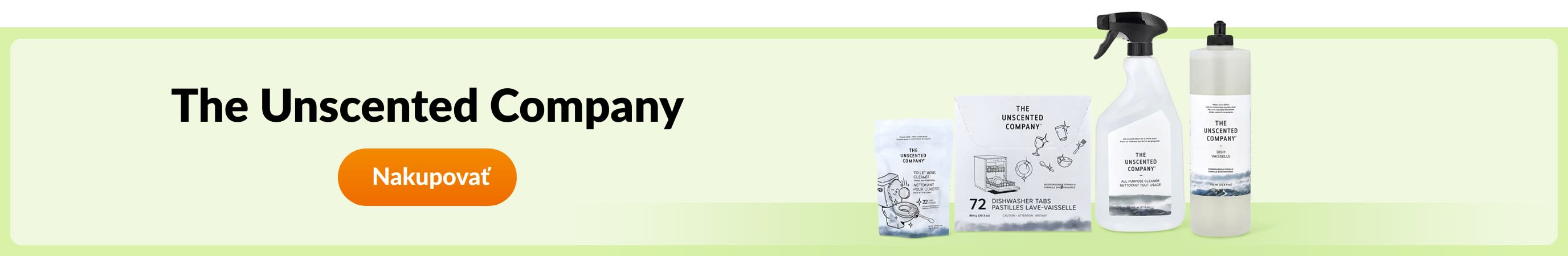 Nakupujte produkty od značky The Unscented Company.