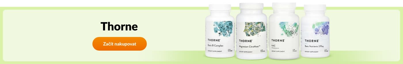 Nakupujte produkty značky Thorne.