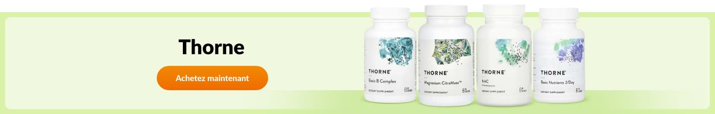 Achetez des produits de la marque Thorne.