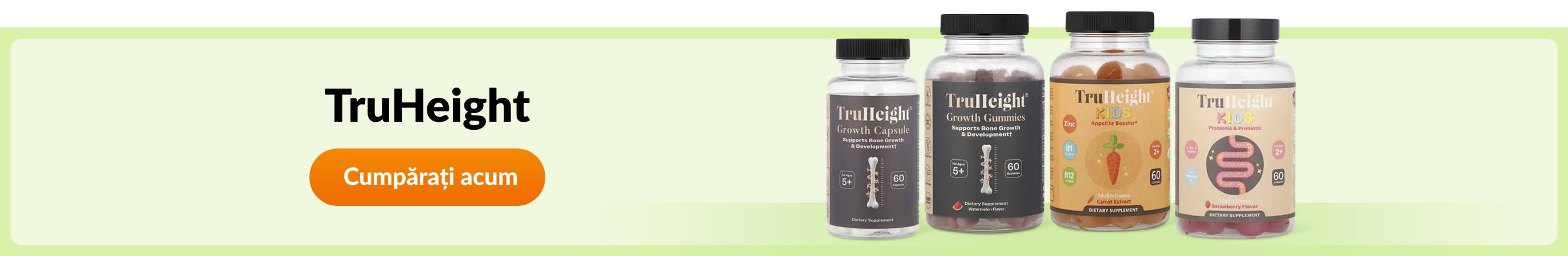 Comandați produse de la brandul TruHeight.
