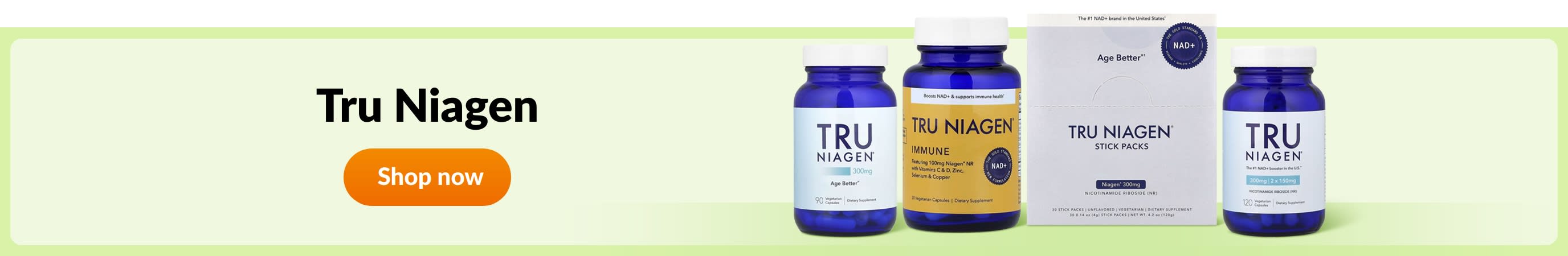 Shop products from brand Tru Niagen.