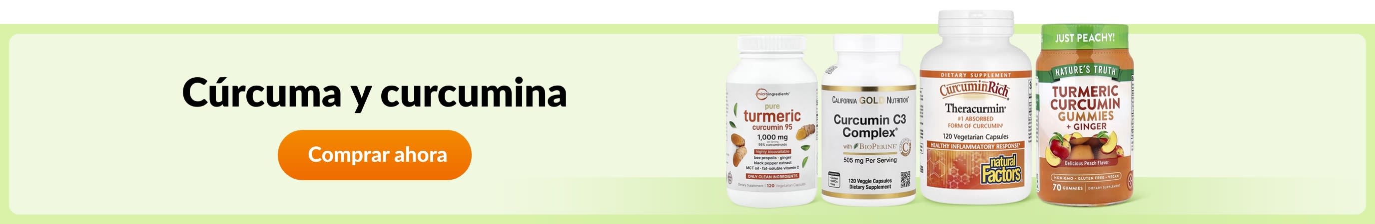 Cúrcuma y curcumina