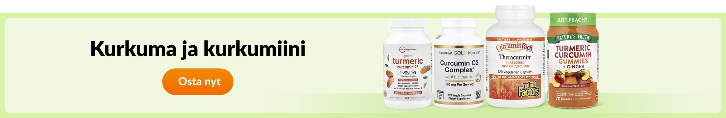 Kurkuma ja kurkumiini