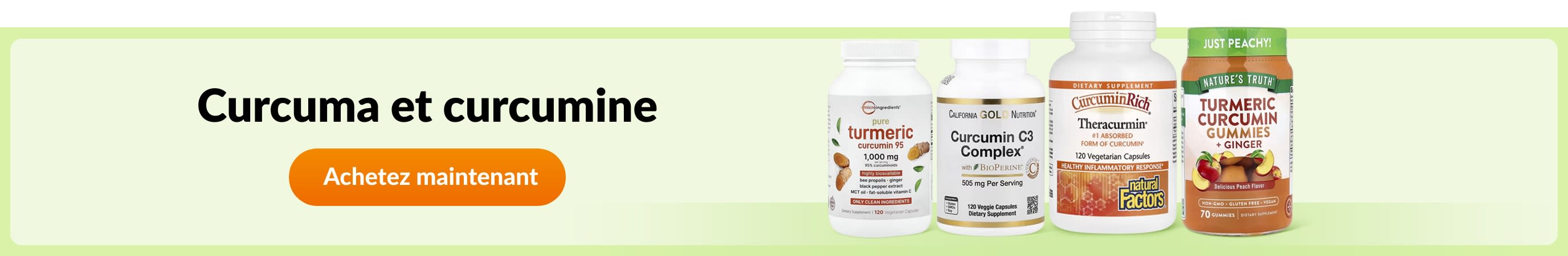 Curcuma et curcumine