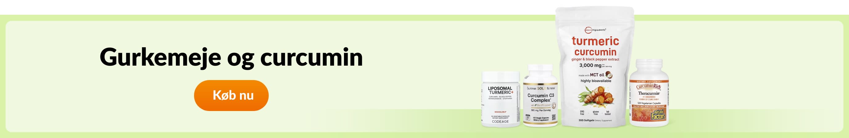 Gurkemeje og curcumin