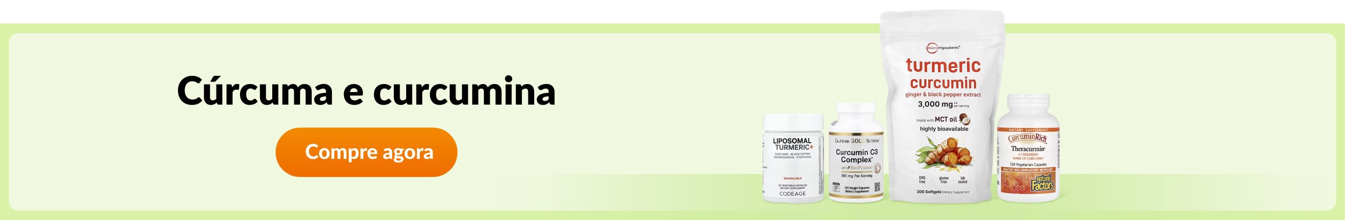 Cúrcuma e curcumina